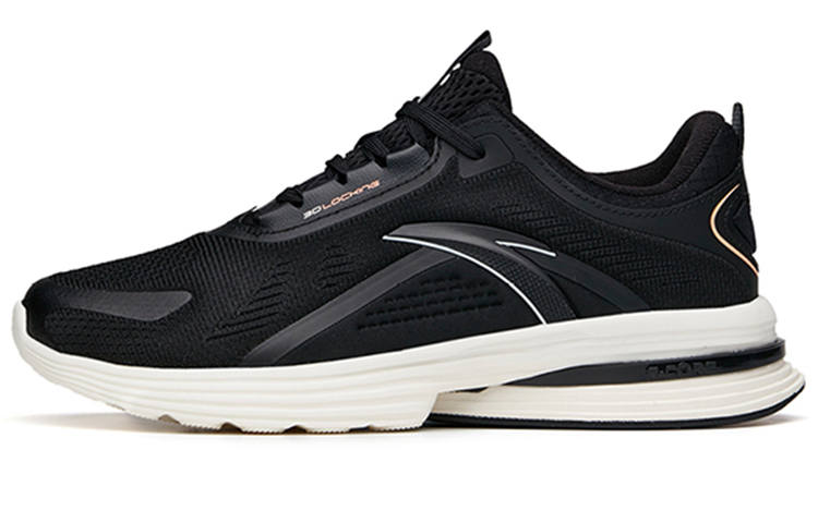Anta Running Collection A Core Technology Comfortable Low top Running Shoes Women's Black