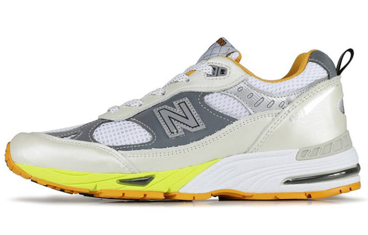 New Balance 991 Aries x 991 Wmns New Balance Made in England 'Orange Silver' Women's