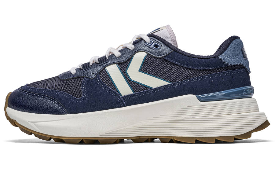 Kappa Slip Resistant Abrasion Resistant Low top Running Shoes Unisex Blue White
