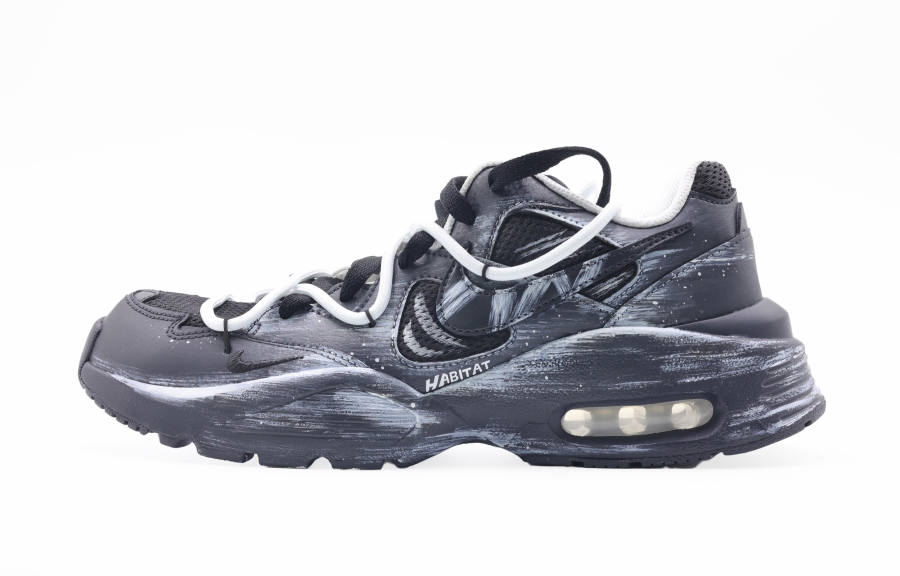 Nike Nike Air Max Fusion Cushioning Breathable Low top Running Shoes Men's