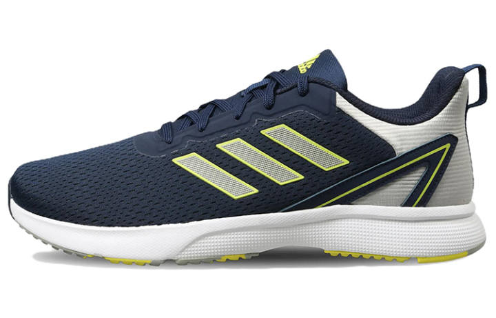 Adidas Adidas Running Shoes Men's Low Top Blue/Yellow/White