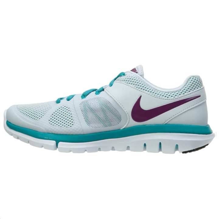 Nike Nike Flex 2014 Rn Msl Pr Pltnm Bright Grp Trb Green White Women's