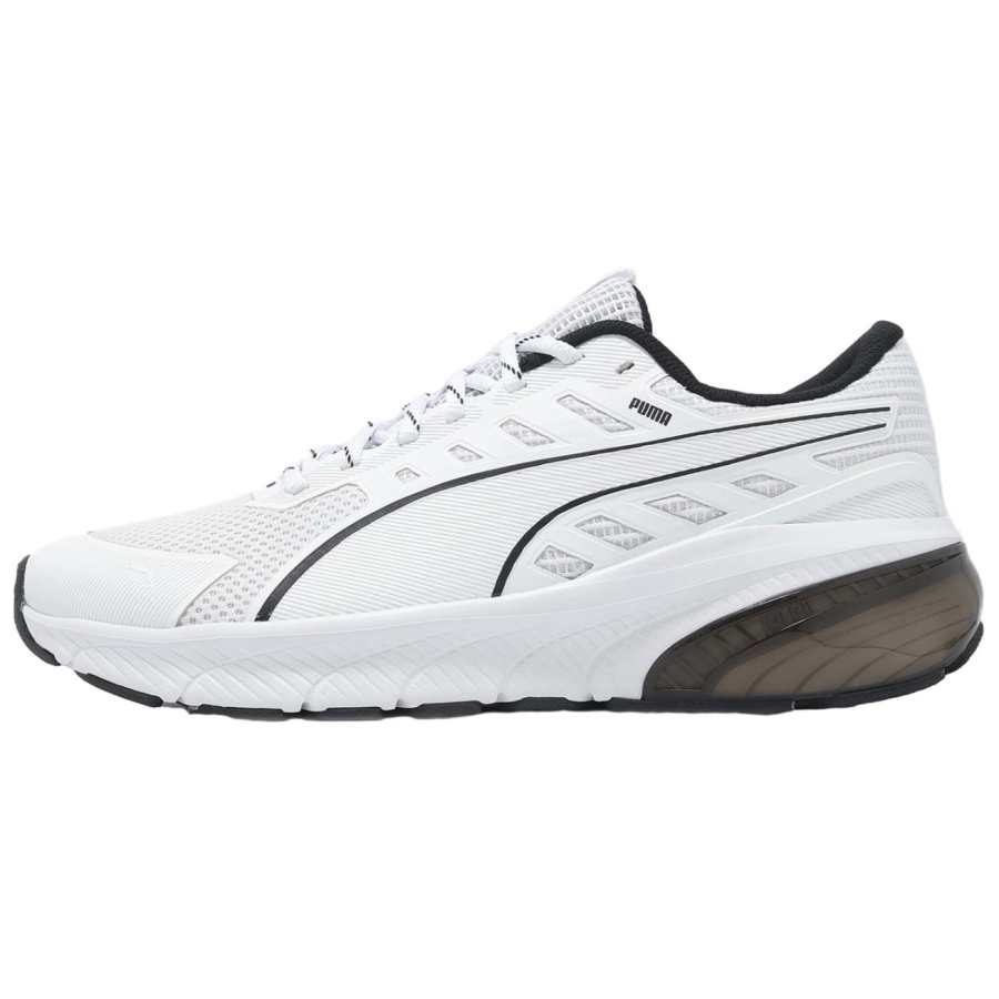 PUMA Cell Glare Breathable Support Breathable Support Low top Running Shoes Men's White Black