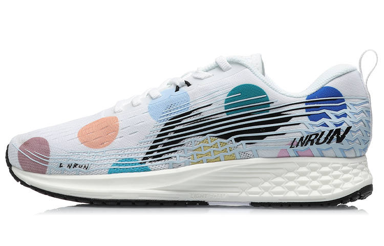 Li-Ning Li Ning Red Hare 4 V2 Cushioning Slip Resistant Low top Running Shoes Women's Blue White