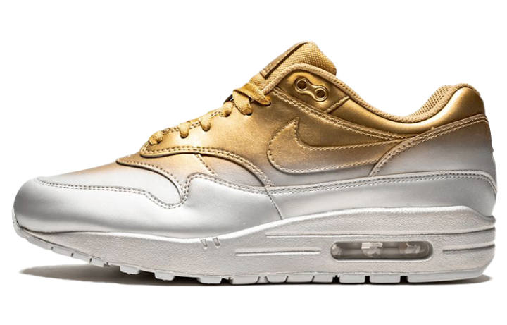 Nike Nike Air Max 1 Lx Metallic Gold Metallic Platinum Women's