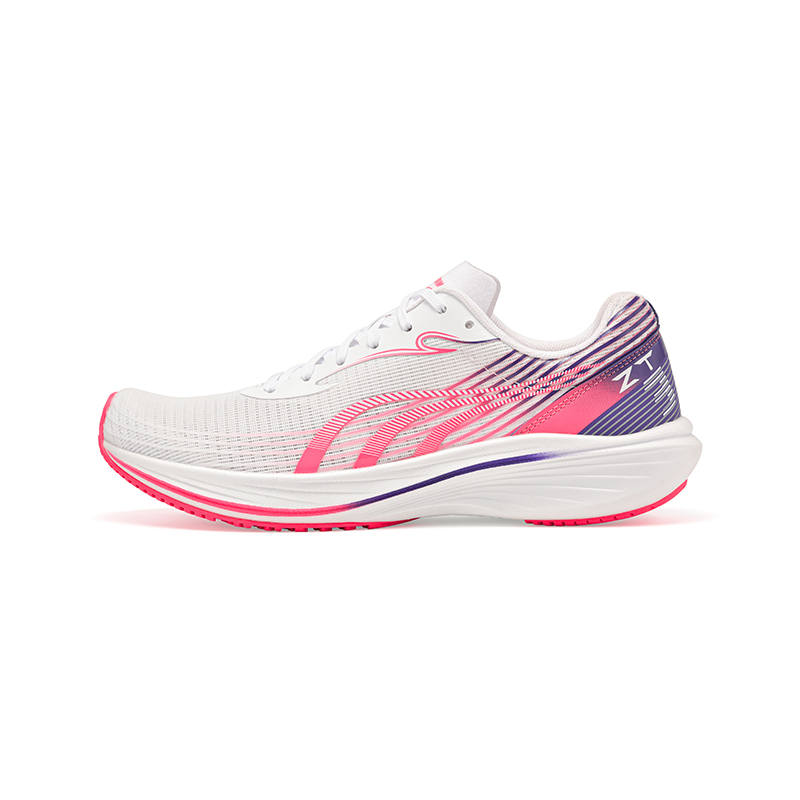 DO-WIN DO WIN Low top Physical Fitness Test Physical Fitness Test Running Shoes Unisex White Pink Purple