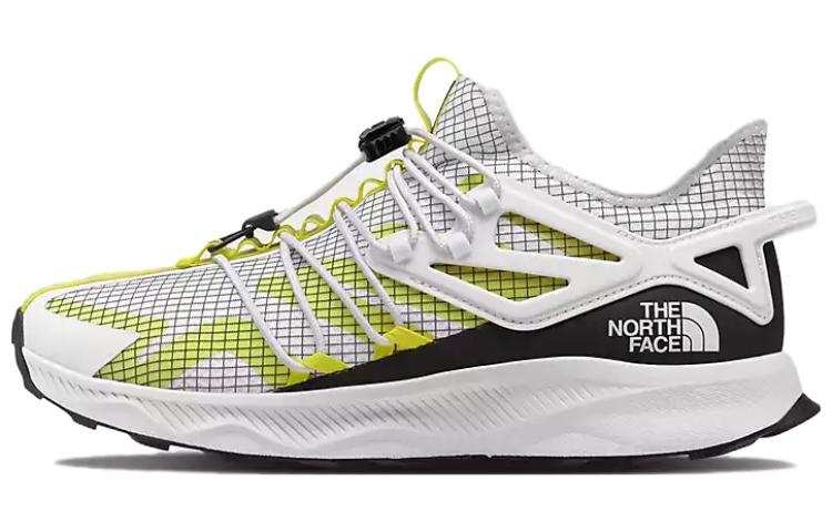 THE NORTH FACE Oxeye Tech Cushioning Low top Running Shoes Men's White Yellow