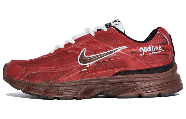 Nike Nike Initiator Cushioning, Wear Resistant Low top Running Shoes Unisex Red