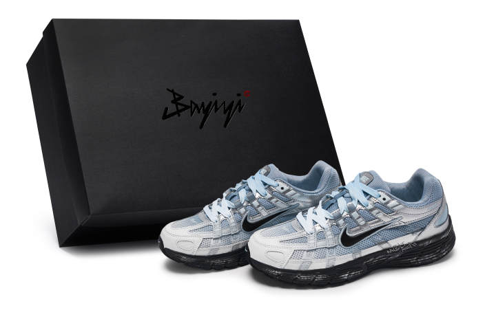 Nike Nike P 6000 Low top Running Shoes Women's Silver Blue
