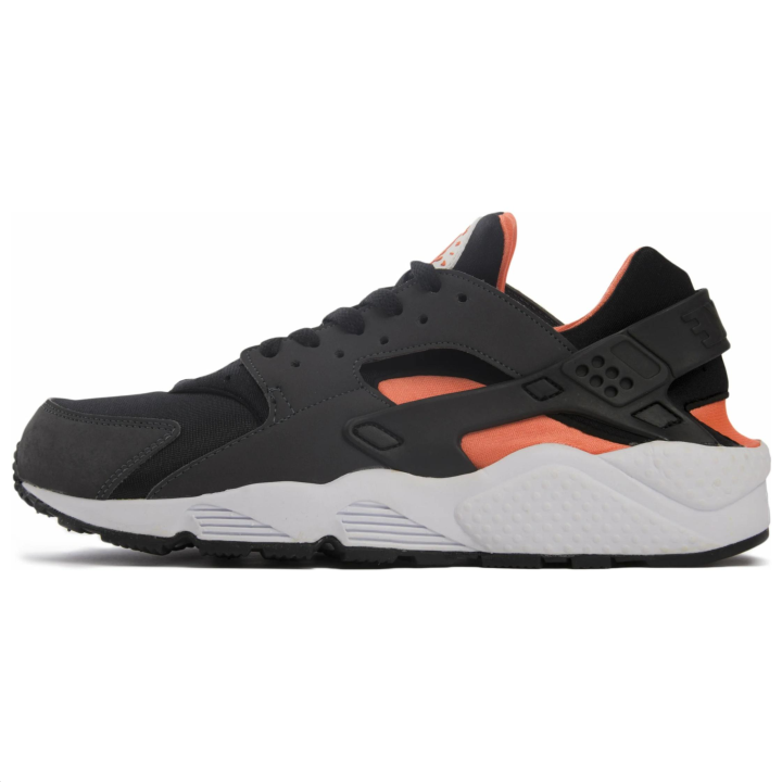 Nike Nike Air Huarache Slip Resistant Abrasion Resistant Low top Running Shoes Men's Black