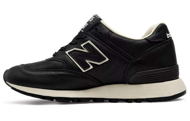 New Balance Paul Smith x New Balance NB 576 Clean/Simple Synthetic Leather Low top Marathon Running Shoes Women's Black