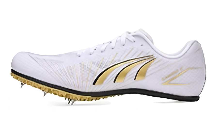 DO-WIN DO WIN Cushioning Slip Resistant Low top Running Shoes Unisex White Gold