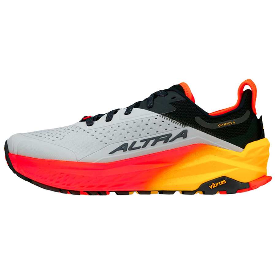 Altra OLYMPUS 6 Comfortable Running Shoes Men's Gray