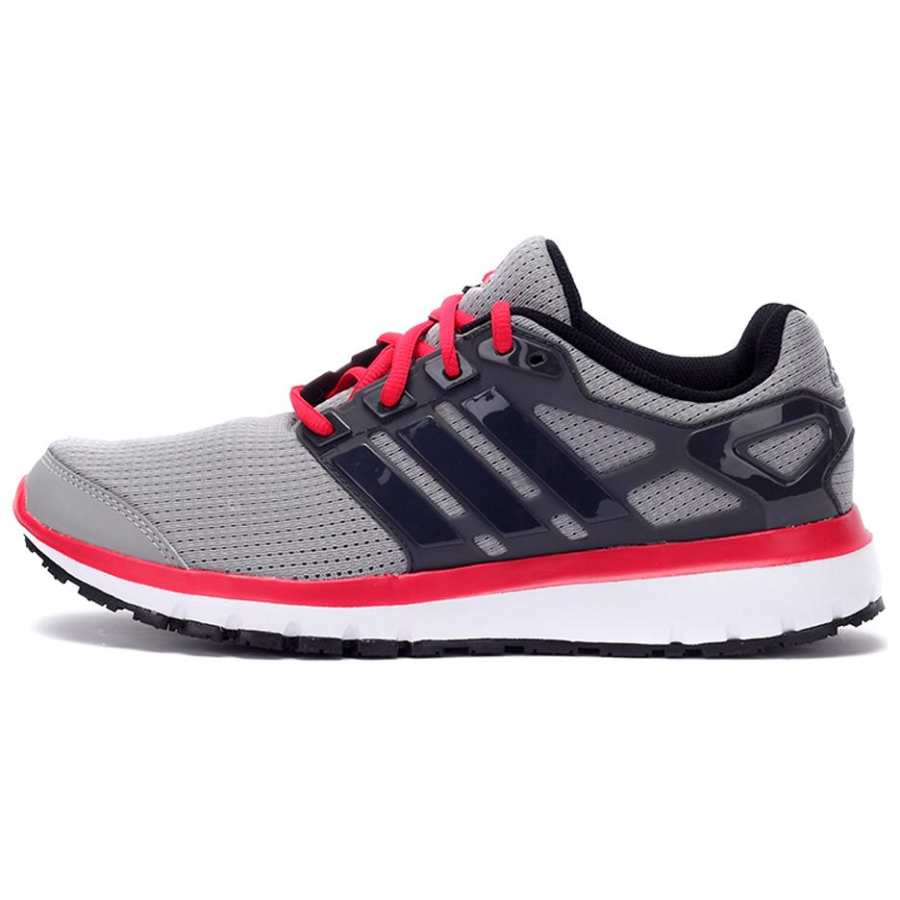 Adidas Adidas Energy Cloud Slip Resistant Abrasion Resistant Low top Running Shoes Men's Gray Black Red