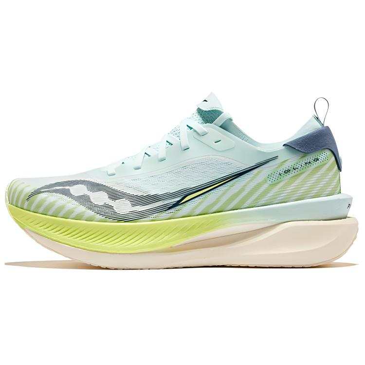 Saucony IDLING Cruise 2 Long Distance Running Shoes Men's White Green Blue