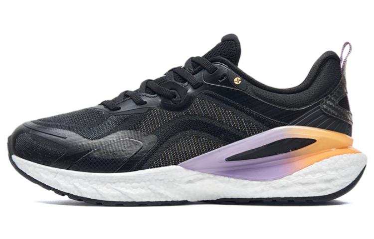 XTEP Comfortable Textile, Synthetic Leather Cushioning Slip Resistant Abrasion Resistant Low top Running Shoes Women's