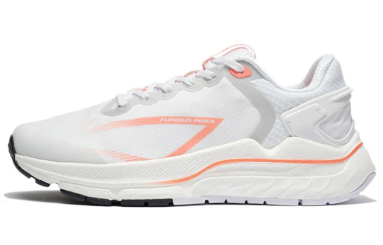 Li-Ning Li Ning Furious Rider 5.0 BOOM Technology Low top Running Shoes Women's White Orange
