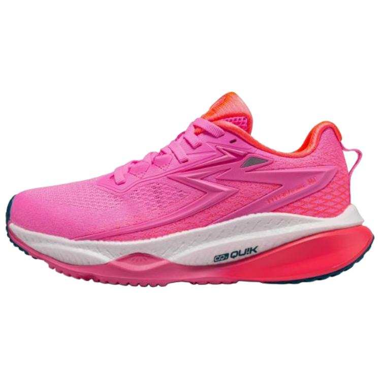 361° Cushioning Breathable Low top Long Distance Running Shoes Women's Pink