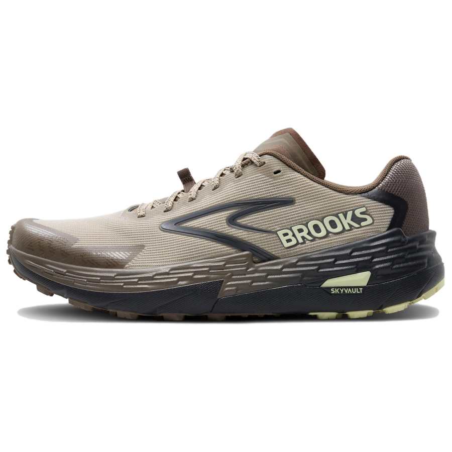 Brooks Cushioning Abrasion Resistant Low top Trail Running Shoes Men's Umber