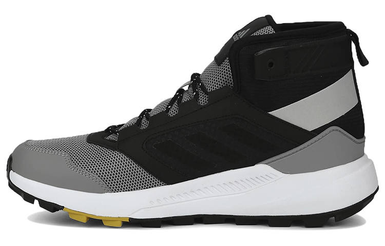 Adidas Adidas OTR Jerzotrail Mid Abrasion Resistant Slip Resistant High top Outdoor Shoes Black Gray