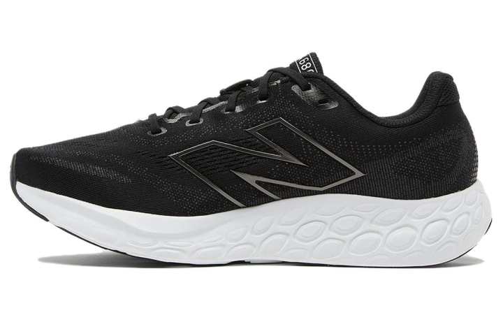 New Balance New Balance Fresh Foam 680v8 Comfortable Low top Running Shoes Men's Black White