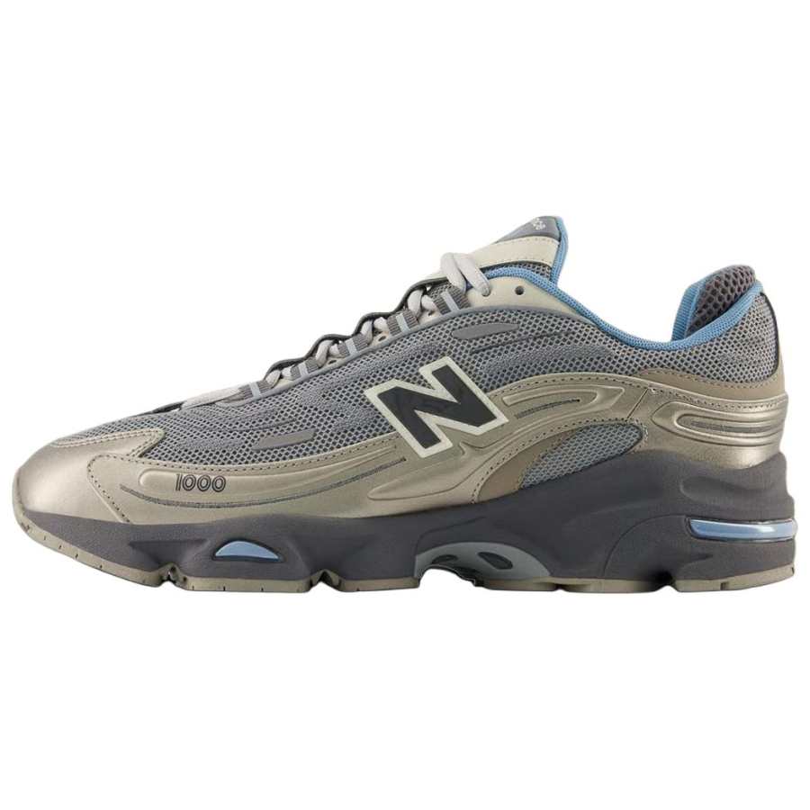 New Balance New Balance NB 1000 Abrasion Resistant Breathable Low top Running Shoes Unisex Gray Silver