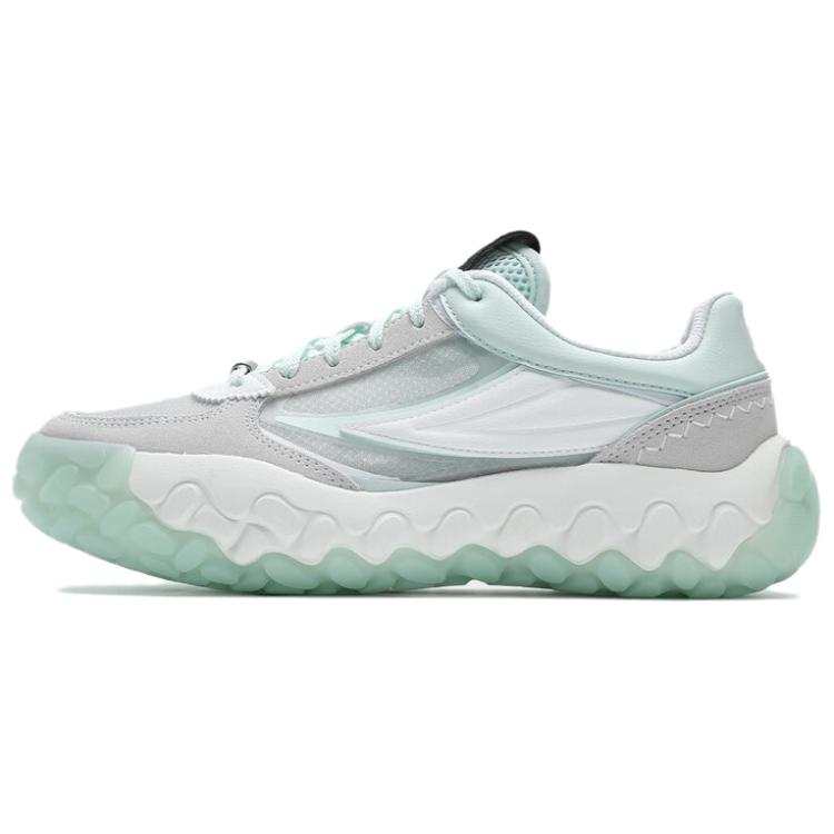 FILA Gara Abrasion Resistant Low top Running Shoes Women's White Green