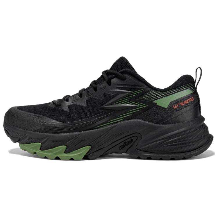 361° Breathable And Slip Resistant Breathable And Slip Resistant Low top Outdoor Shoes Men's Black Green