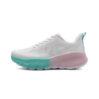 LPMX Cushioning Slip Resistant Abrasion Resistant Breathable Low top Running Shoes Women's White