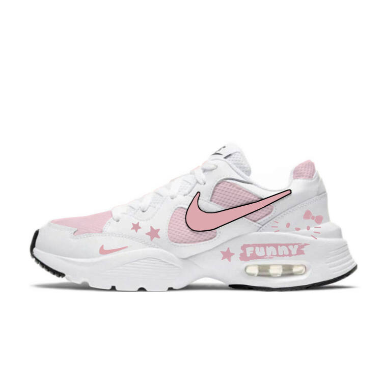 Nike Nike Air Max Fusion Low top Running Shoes Women's White