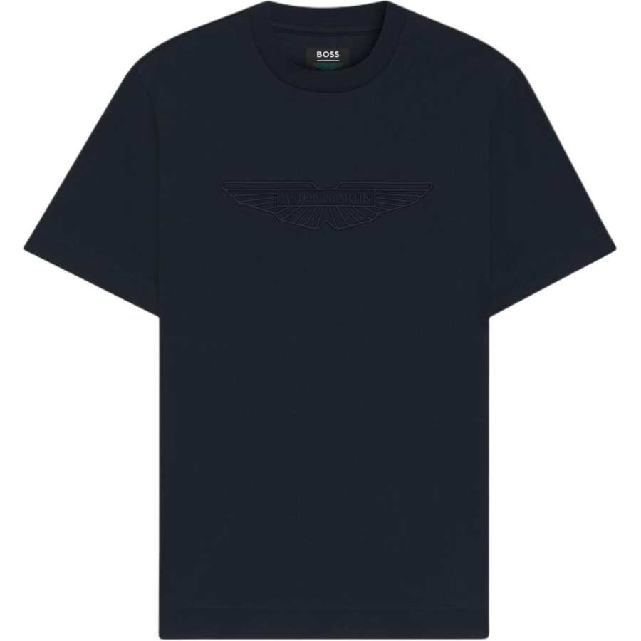 Hugo Boss x Aston Martin logo-embossed T-shirt