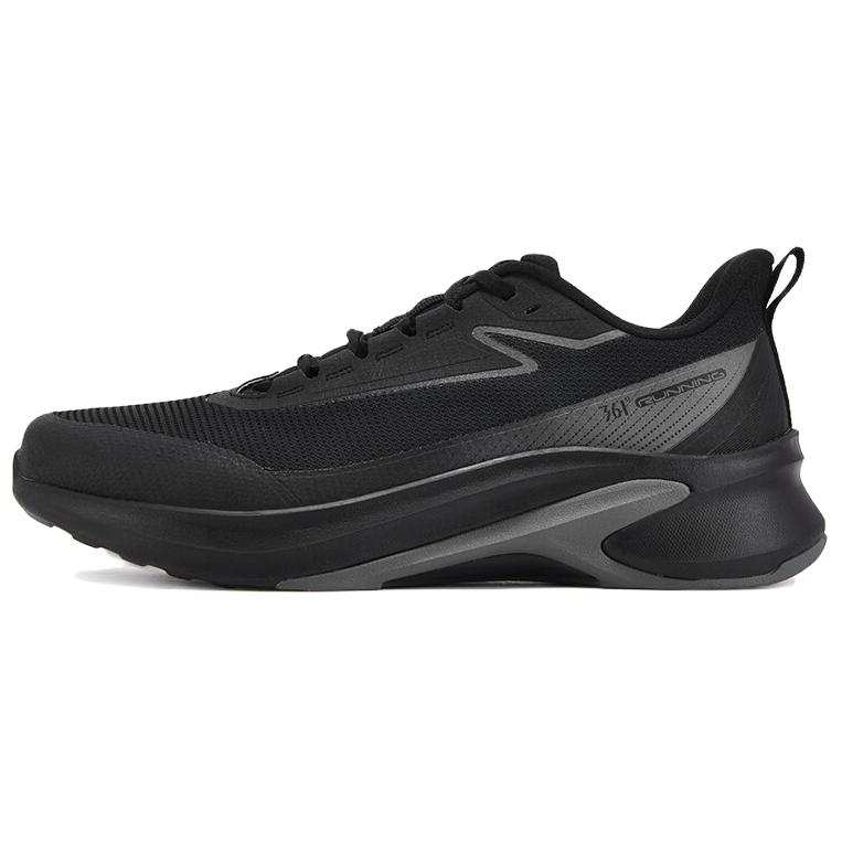 361° Peak Tooth Running Shoes Men's Low Top Obsidian Black/Smoke Gray