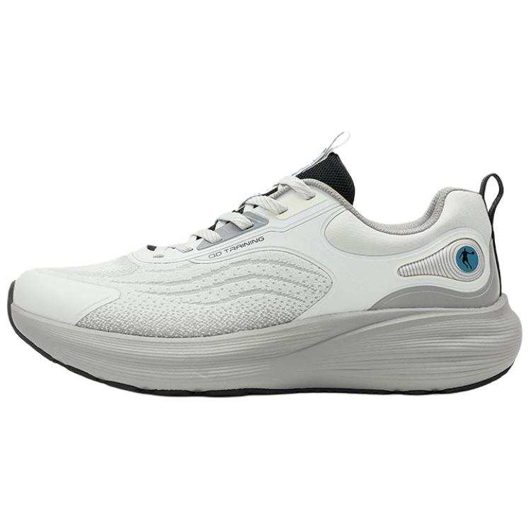 QIAODAN Variety Training Collection Running Shoes Men's Low Top Gray Silver/Steel Gray