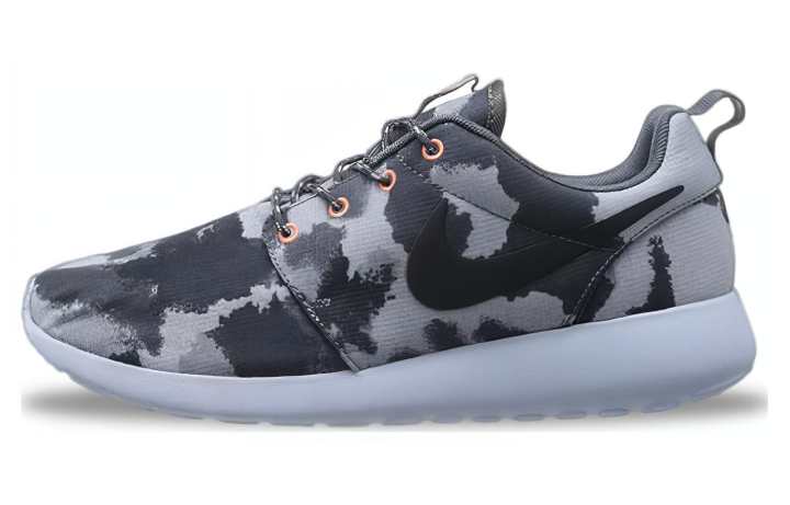 Nike Nike Roshe Run Print Camo Slate Navy Women's