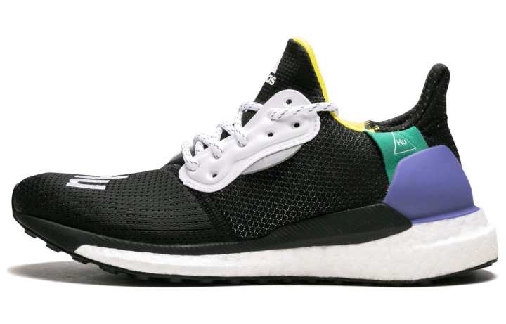 Adidas Solar Hu Pharrell x Solar Hu Wmns Adidas Glide 'Black' Women's