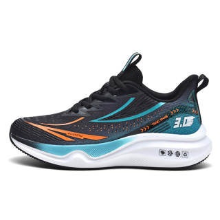 BIANSULONG Cushioning Abrasion Resistant Coverage Low top Running Shoes Men's Black Green