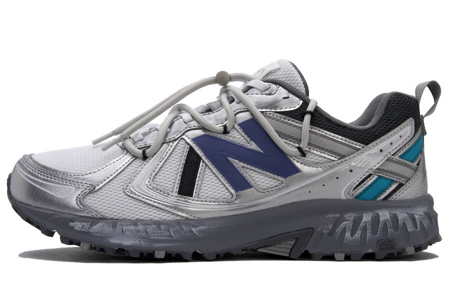 New Balance New Balance NB 410 Slip Resistant Abrasion Resistant Low top Running Shoes Unisex Blue Gray Silver