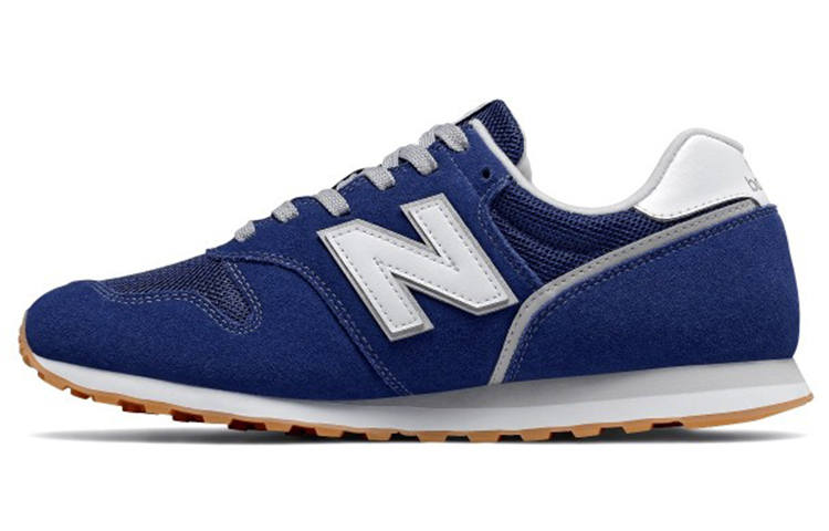 New Balance New Balance NB 373 Comfortable Textile, Synthetic Leather Low top Running Shoes Men's Blue Gray