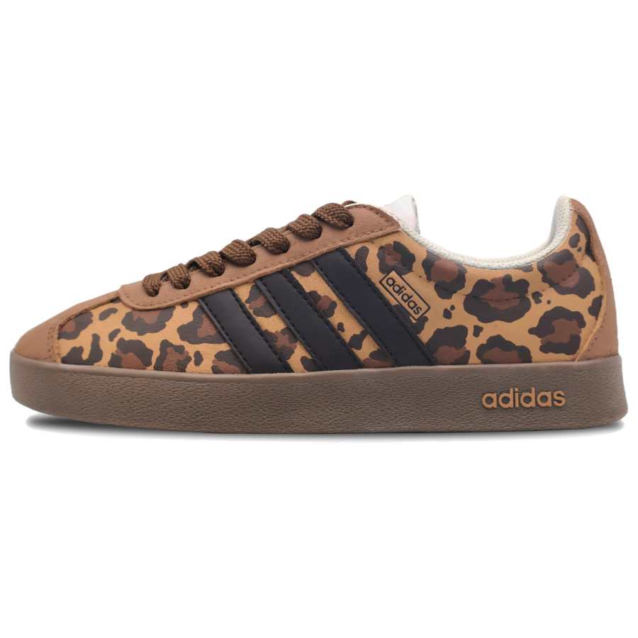 Adidas Adidas VL COURT 2.0 Havana Slip Resistant Abrasion Resistant Low top German Army Trainers Unisex