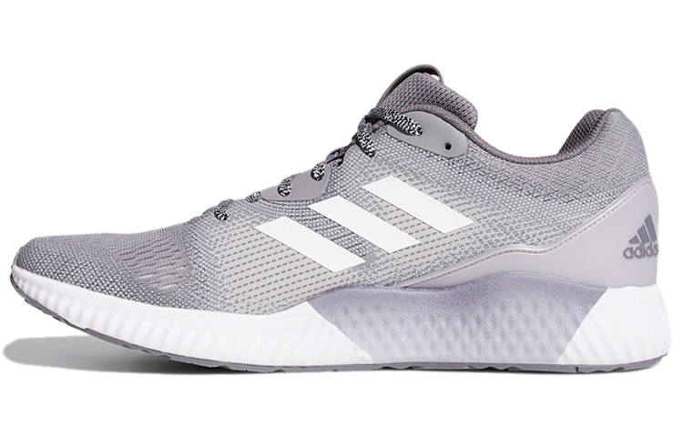 Adidas Adidas Aerobounce St Abrasion Resistant Mesh, Textile Breathable Low top Running Shoes Men's Gray White