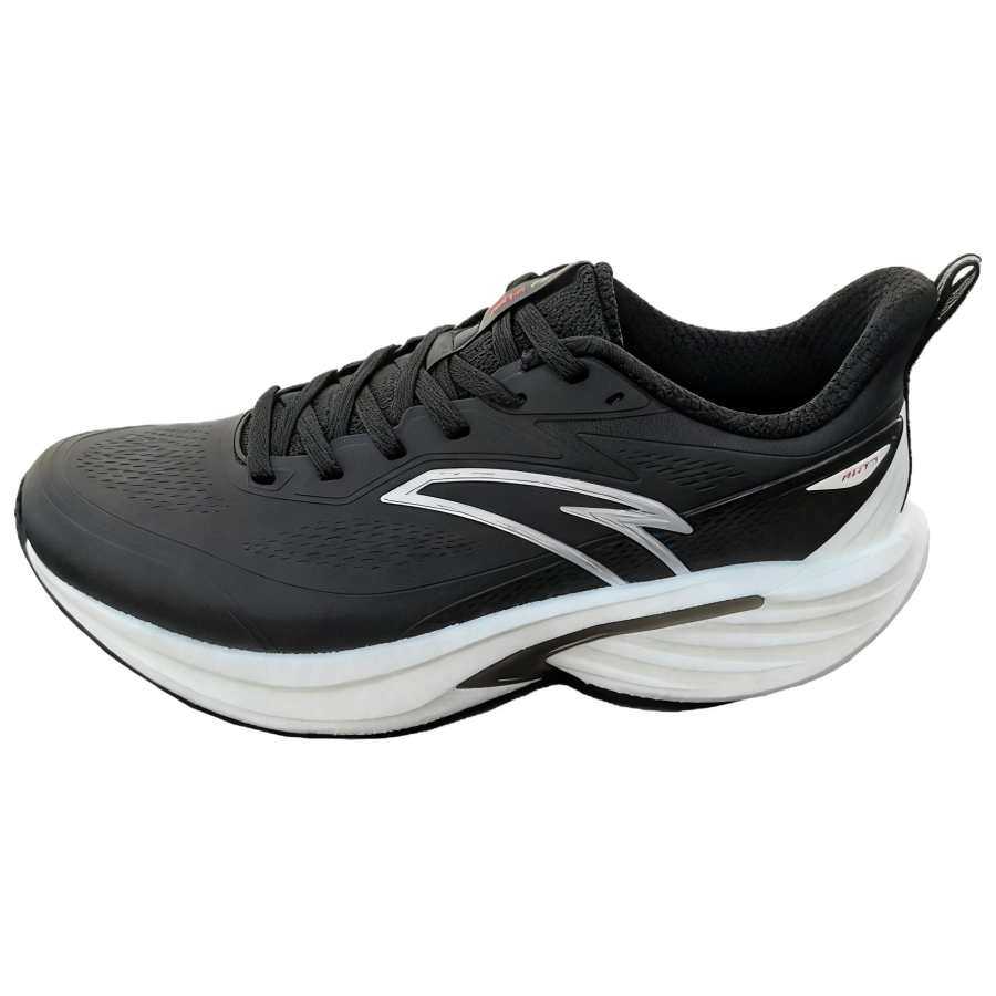 Anta Rocket 7 Textile, Synthetic Leather Abrasion Resistant Thermal Low top PG7 Casual Running Shoes Men's Black