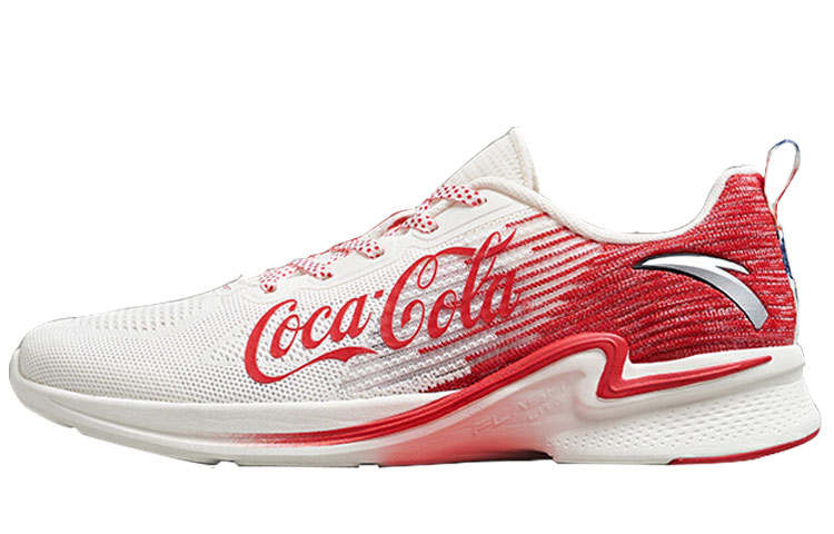 ANTA Coca Cola x Anta Hydrogen Run II Comfortable Cushioning Slip Resistant Abrasion Resistant
