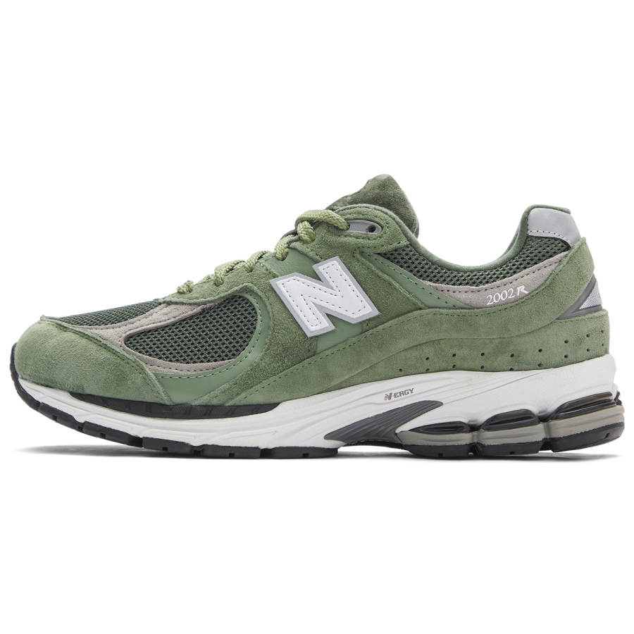 New Balance New Balance NB 2002R Low top N ERGY Shock Absorption Casual Running Shoes Unisex Green