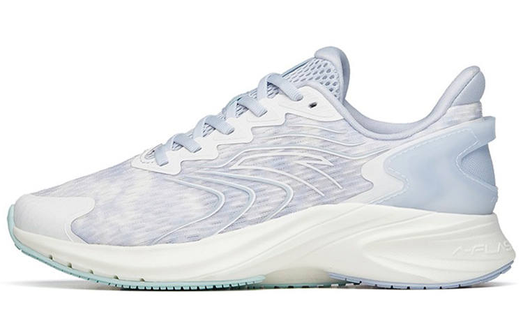 Anta Antelope Run 2 Abrasion Resistant Low top Running Shoes Women's Purple White