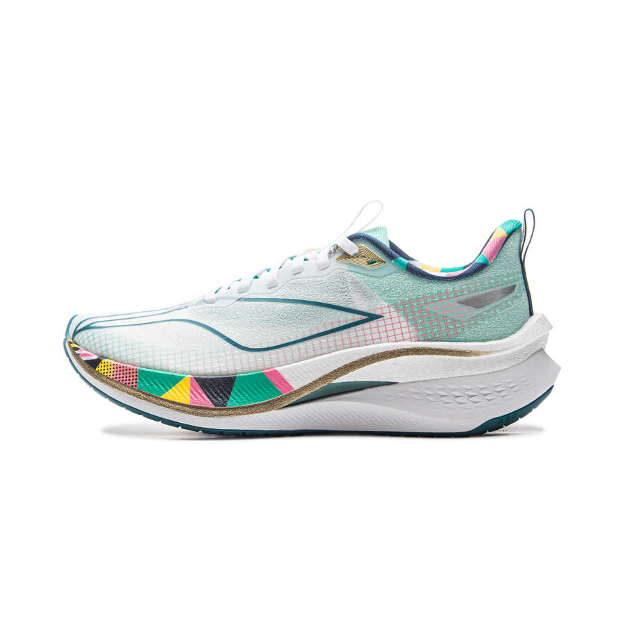 Li-Ning Li Ning Red Hare 7 Pro Low top Running Shoes Women's White Green