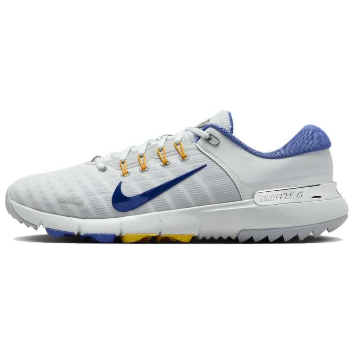 Nike Nike Free Golf Slip Resistant Abrasion Resistant Slip Resistant Abrasion Resistant Low top Golf Shoes Men's Gray Blue