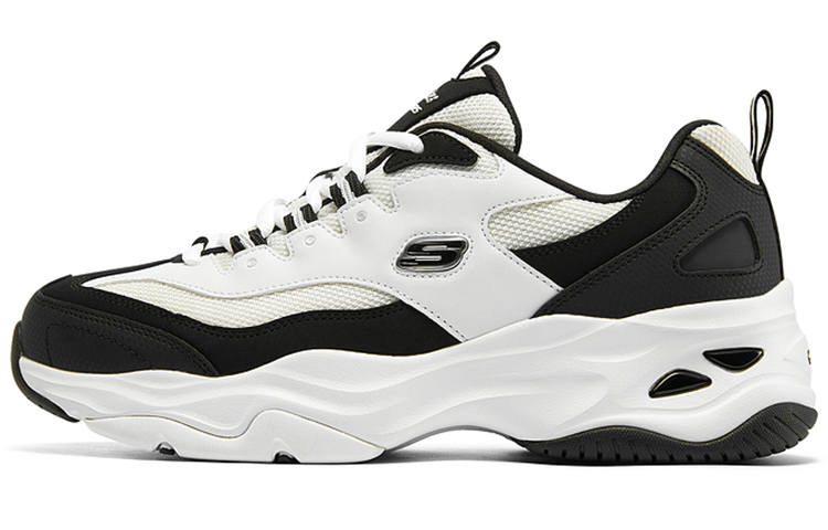 Skechers D'Lites 4.0 'Black White' Women's