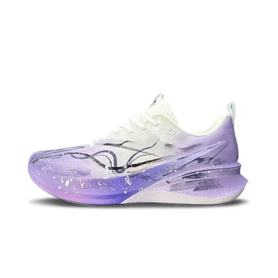 Li-Ning Li Ning Red Hare 8PRO Cushioning Abrasion Resistant Breathable Low top Training Running Shoes Unisex Purple