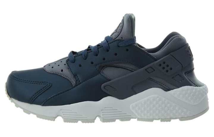 Nike Nike Air Huarache Run Prm Txt Cool Grey Metallic Armory Navy Women's