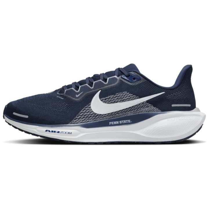 Nike NCAA x Nike Pegasus 41 Slip Resistant Abrasion Resistant Low top Running Shoes Unisex Blue White